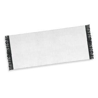 Tide Santorini Beach Towel (Green) — Black - Tassels