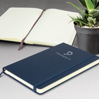 Moleskine Classic Hard Cover Notebook - Large (Prussian Blue) — Feature