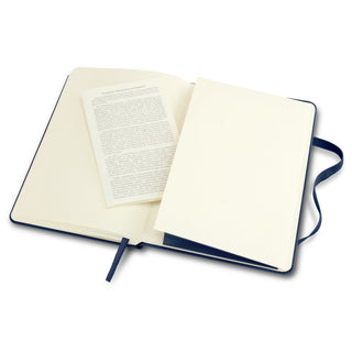 Moleskine Classic Hard Cover Notebook - Medium (Prussian Blue) — Pocket