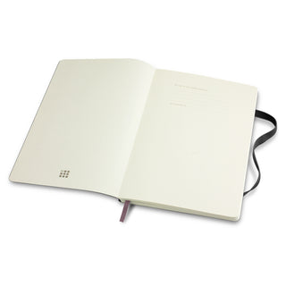Moleskine Classic Soft Cover Notebook - Large (Black) — First Page