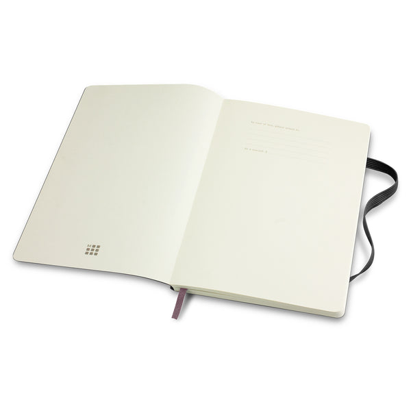 Moleskine Classic Soft Cover Notebook - Large (Black)