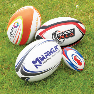 Scrum Rugby Ball Junior Pro (White) — Feature