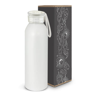 Ridge Hydro Bottle - Elite (Matte Silver) — Gift Box Sleeve