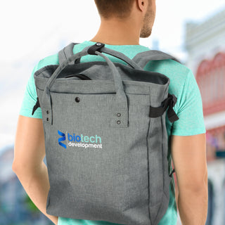 Harbour Newport Tote Backpack (Grey) — Feature