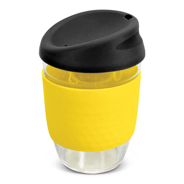 Clarity Nova Cup - Borosilicate 350ml (Yellow)