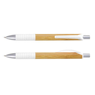 Trinity Bamboo Pen (White)
