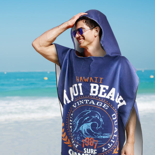 Coast Adult Hooded Towel (Black)