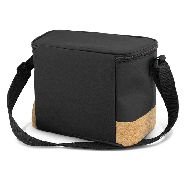Coast Cooler Bag (Black with Natural Cork)