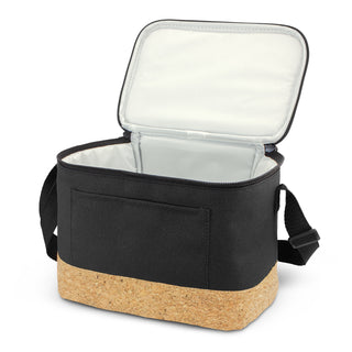 Coast Cooler Bag (Black with Natural Cork) — Internal