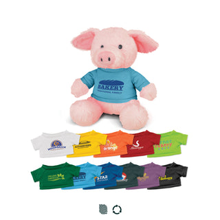Meadow Pig Plush Toy (Light Blue) — Impact Aware