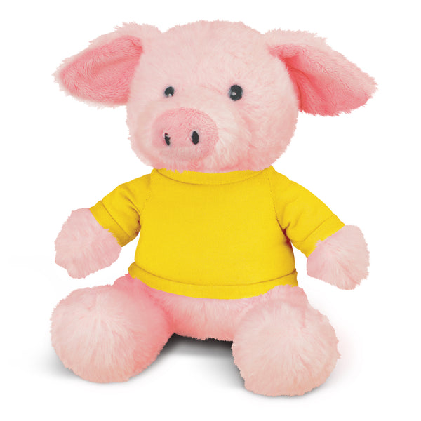 Meadow Pig Plush Toy (Yellow)
