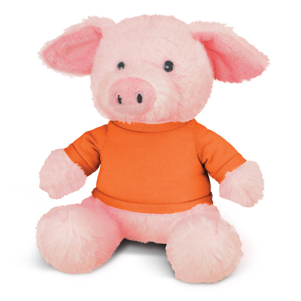 Meadow Pig Plush Toy (Orange)