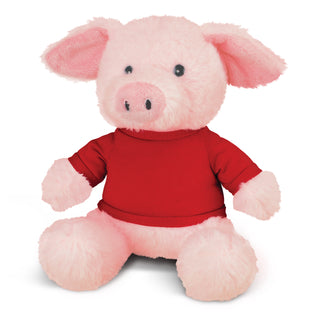 Meadow Pig Plush Toy (Red)
