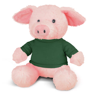 Meadow Pig Plush Toy (Dark Green)