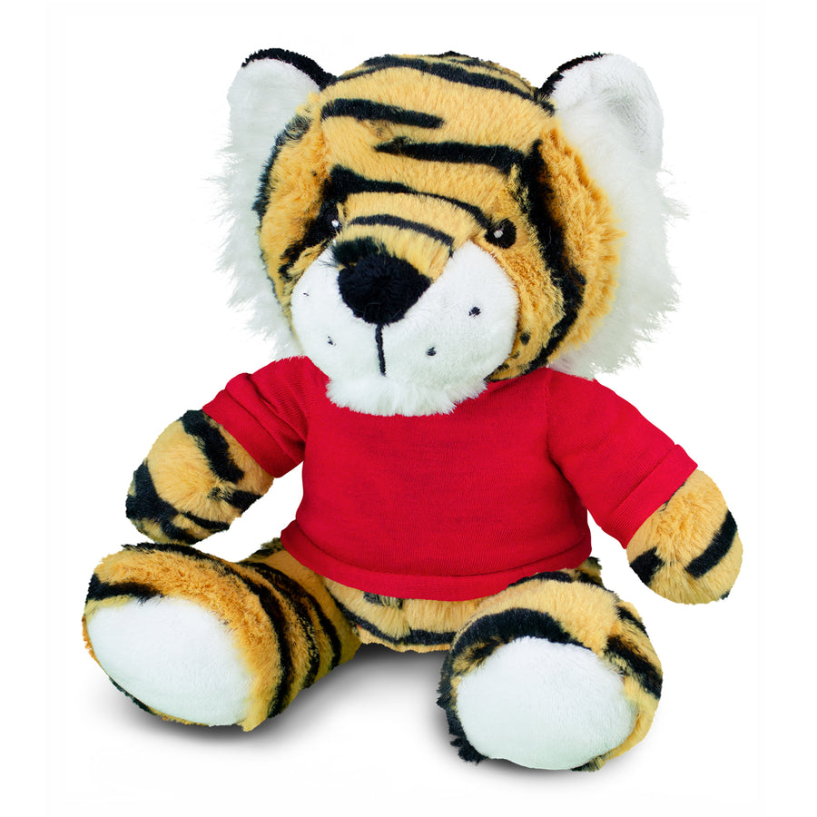 Savanna Tiger Plush Toy (Red)