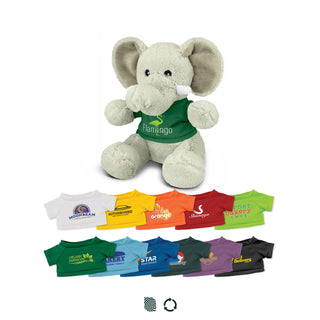 Safari Elephant Plush Toy (Black) — Impact Aware