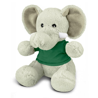 Safari Elephant Plush Toy (Dark Green)