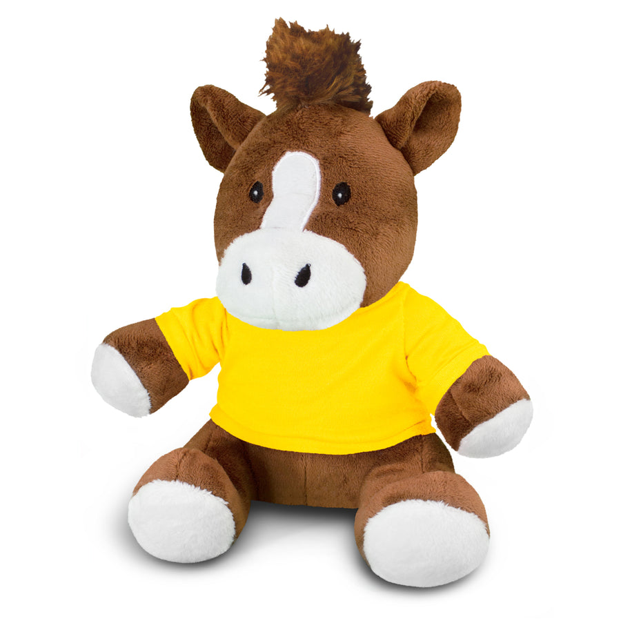 Prairie Horse Plush Toy (Yellow)