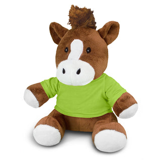 Prairie Horse Plush Toy (Bright Green)