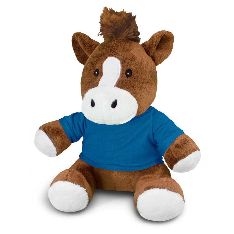 Prairie Horse Plush Toy (Dark Blue)