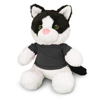 Whisker Cat Plush Toy (Black)