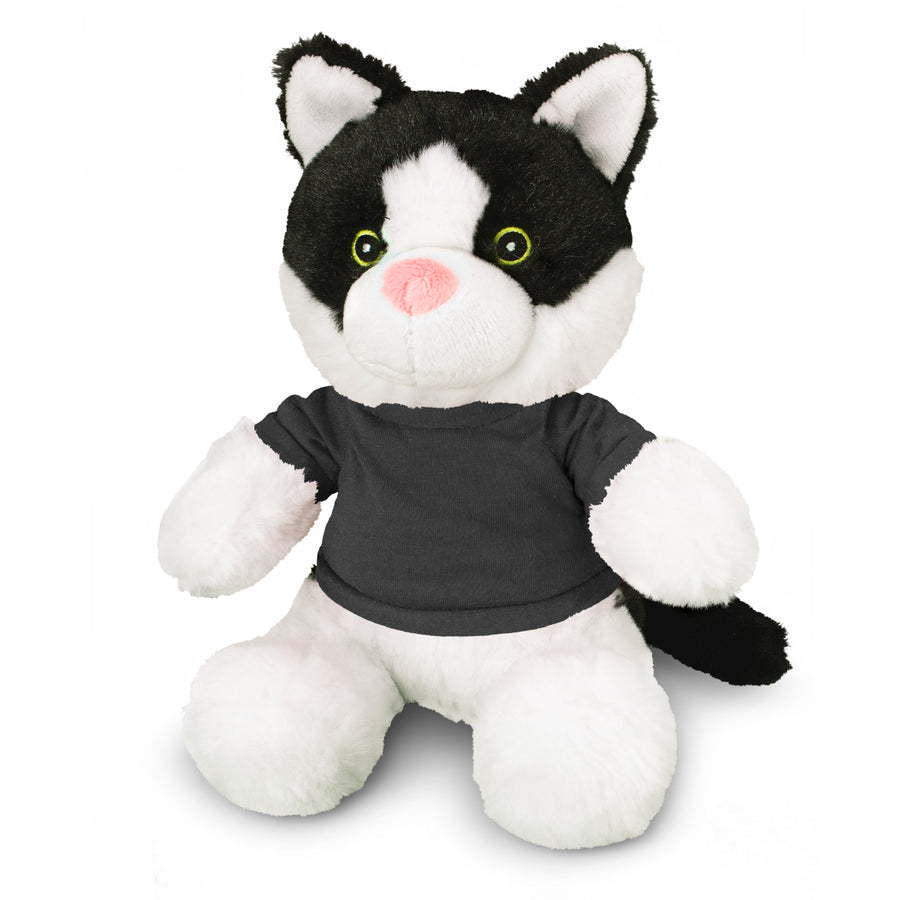 Whisker Cat Plush Toy (Black)