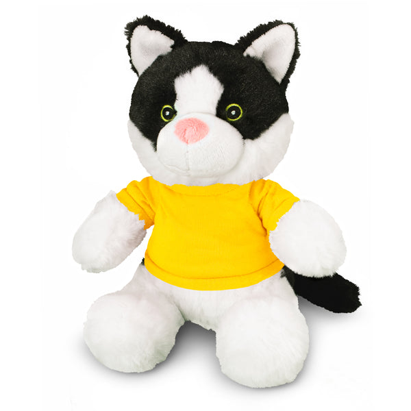 Whisker Cat Plush Toy (Yellow)