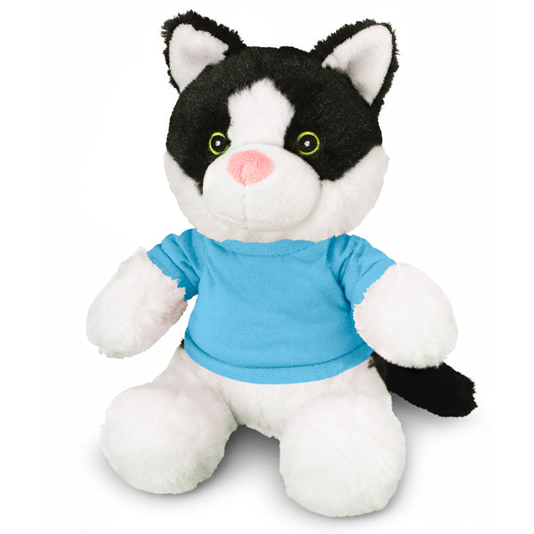 Whisker Cat Plush Toy (Light Blue)