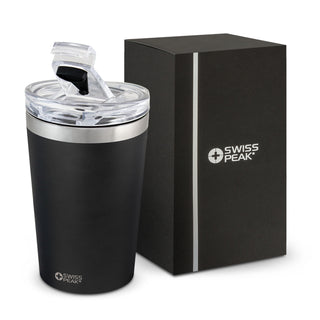 Swiss Peak Vacuum Cup (Black) w/ Gift Box