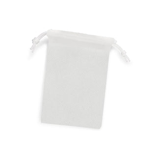Satchel Drawstring Gift Bag - Small (White)