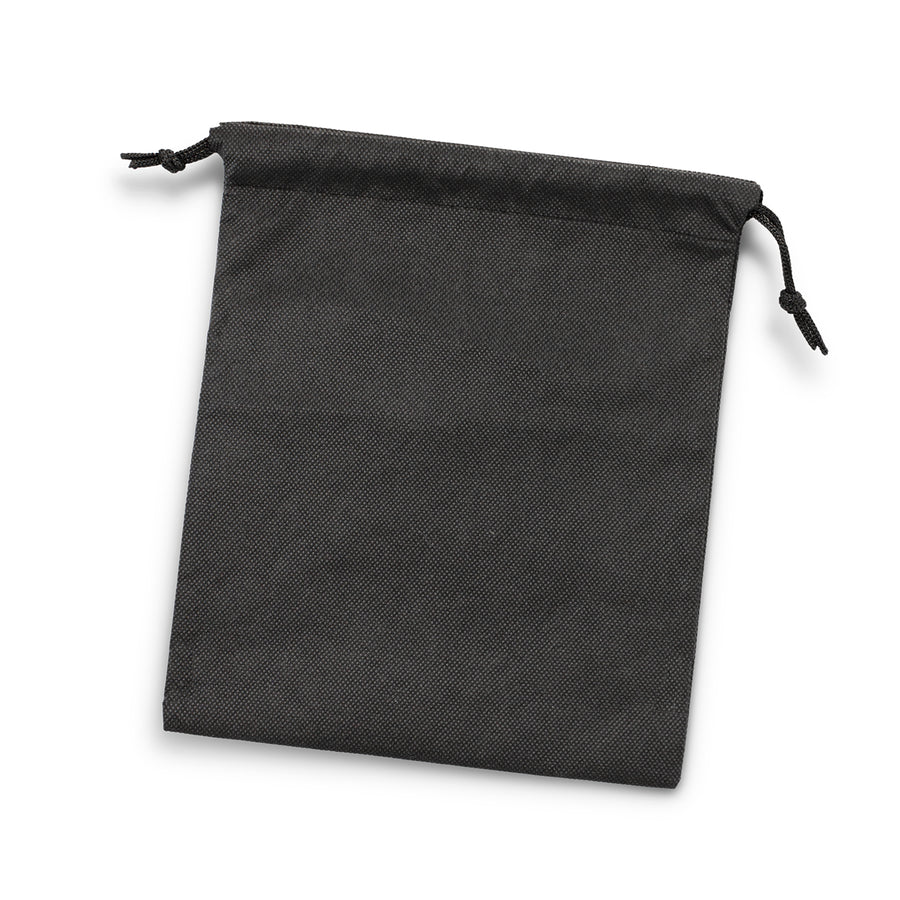 Satchel Drawstring Gift Bag - Medium (Black)