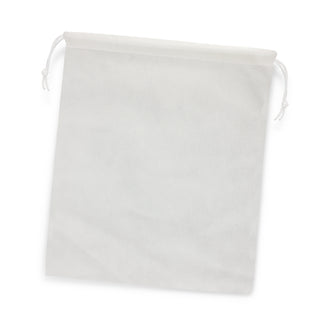 Satchel Drawstring Gift Bag - Large (White)