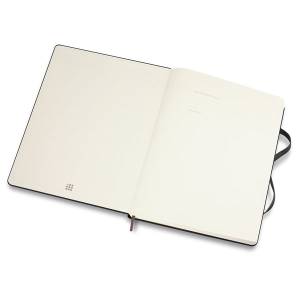 Moleskine Classic Hard Cover Notebook - Extra Large (Black)
