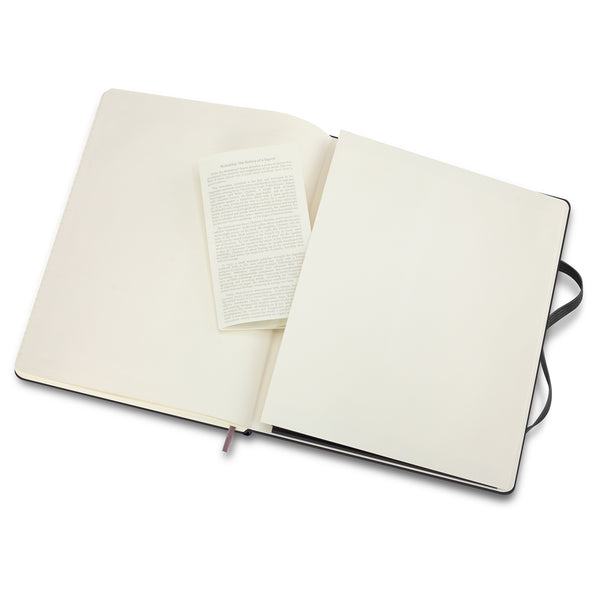 Moleskine Classic Hard Cover Notebook - Extra Large (Black)