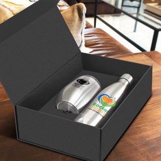 Tasman Cordia Vacuum Gift Set (Silver) — Feature