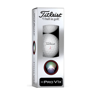Titleist Pro V1X Golf Ball (White) — Box