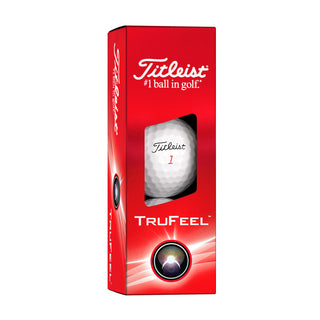 Titleist TruFeel Golf Ball (White) — Box
