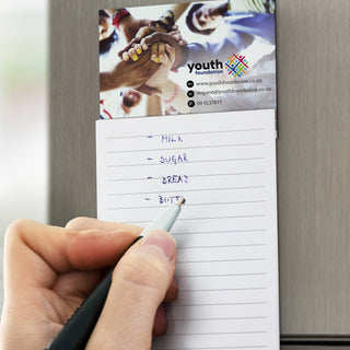 Imprint Magnet Pad - Lined (White) — Feature