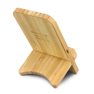 Grove Wireless Charging Stand (Natural) — Back
