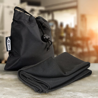 Drift RPET Cooling Towel (Black) — Feature