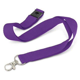 Glow Beacon Logo Lanyard (Red) — Purple