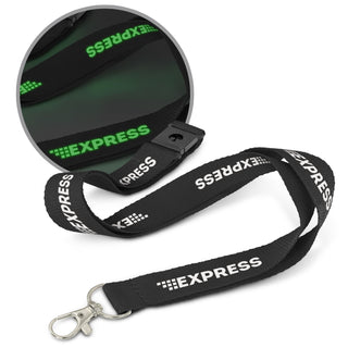 Glow Beacon Logo Lanyard (Bright Green) — Feature
