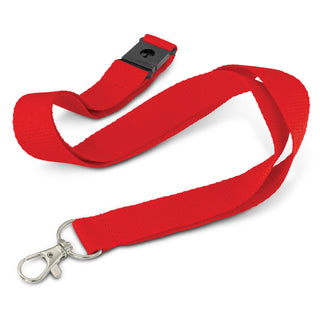 Glow Beacon Logo Lanyard (Purple) — Red