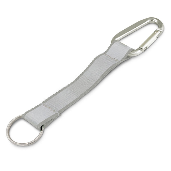 Bright Reflector Key Ring (Grey)