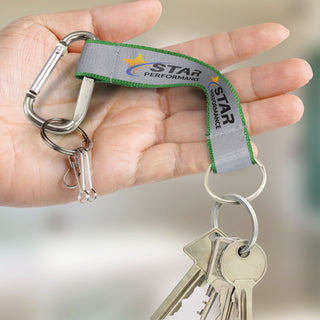 Bright Reflector Key Ring (Red) — Feature