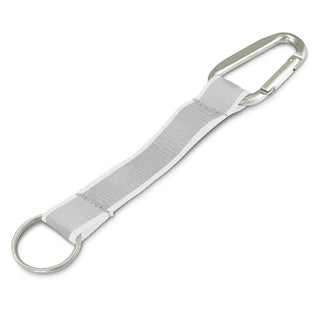 Bright Reflector Key Ring (Red) — White