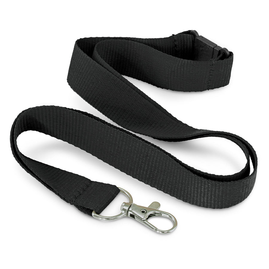 Eco RPET Lanyard (Black)