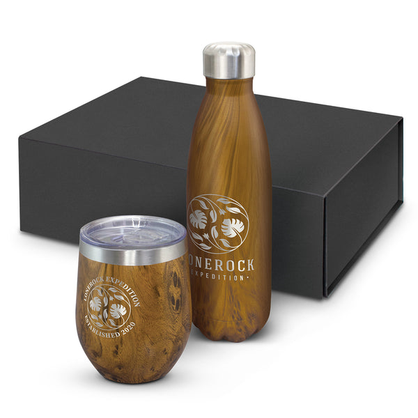 Tasman Vacuum Gift Set (Cordia/Bottle: Wood)