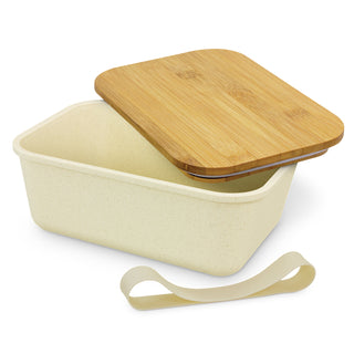 Grain Lunch Box (Natural) — Open