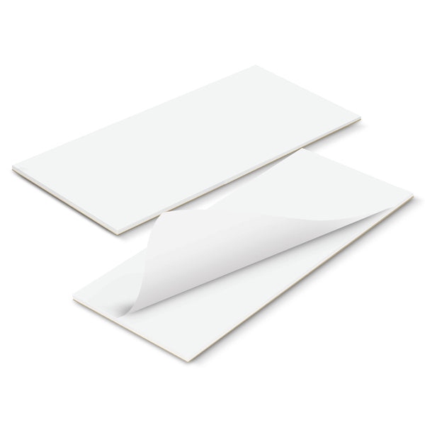 Folio 90mm x 160mm Note Pad - Full Colour (White)